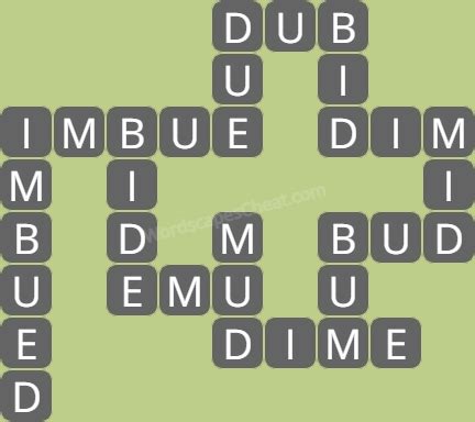 Wordscapes Level 3233, Rock 1.